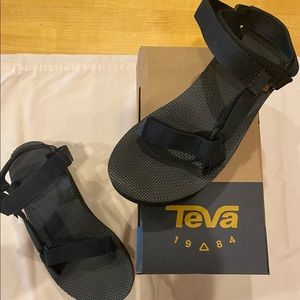 Teva Flatform shoes black